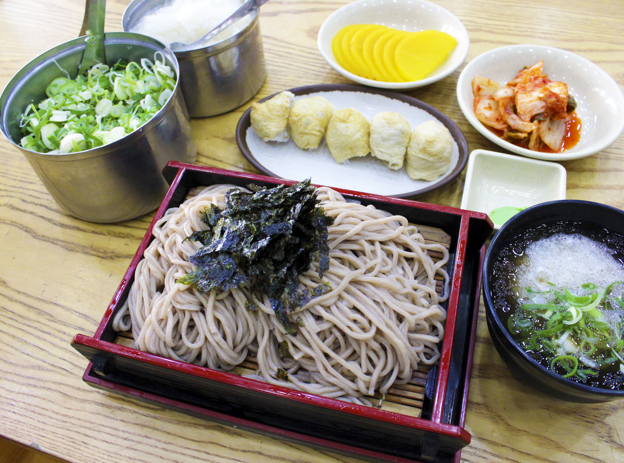 청수우동메밀냉면