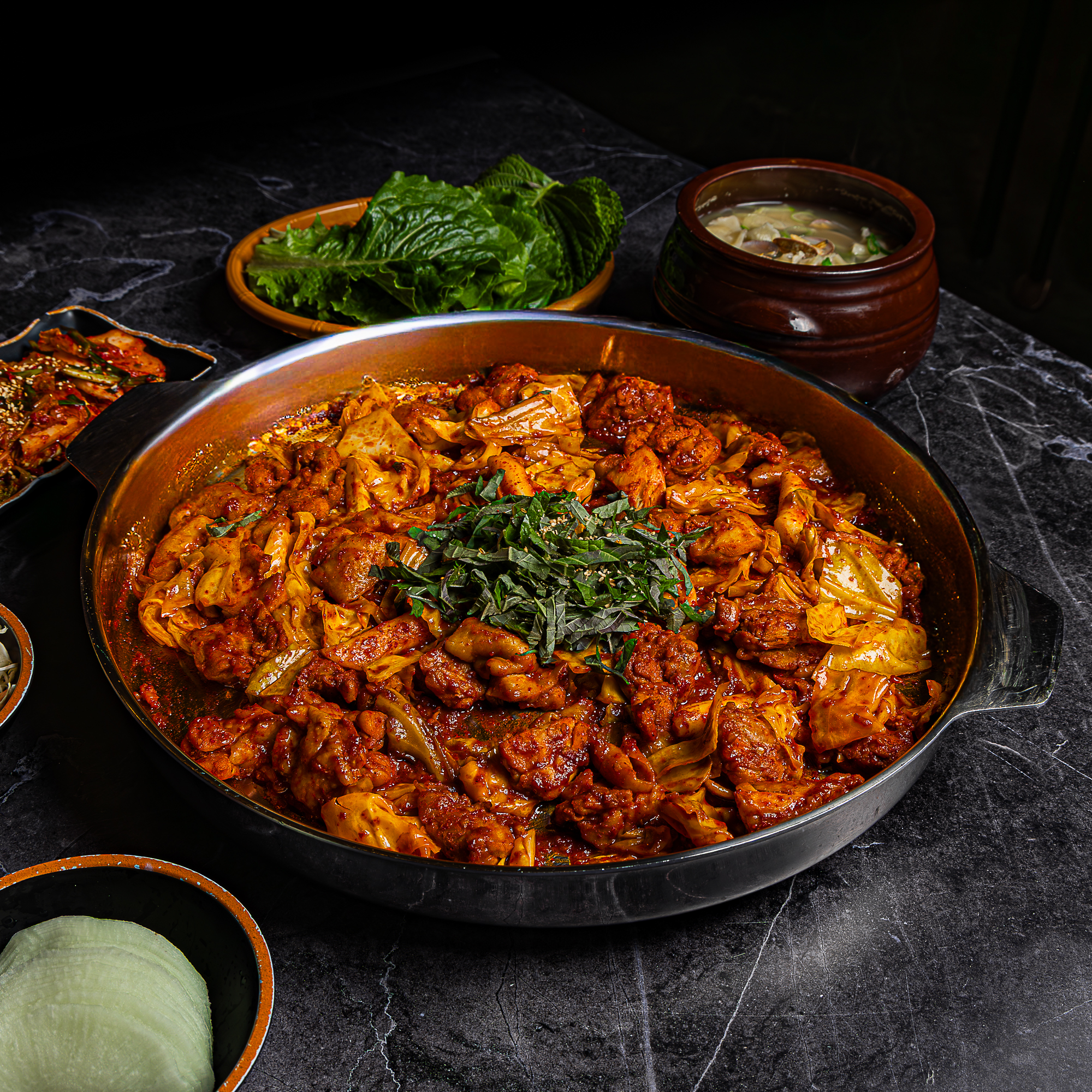 수제비먹는닭갈비